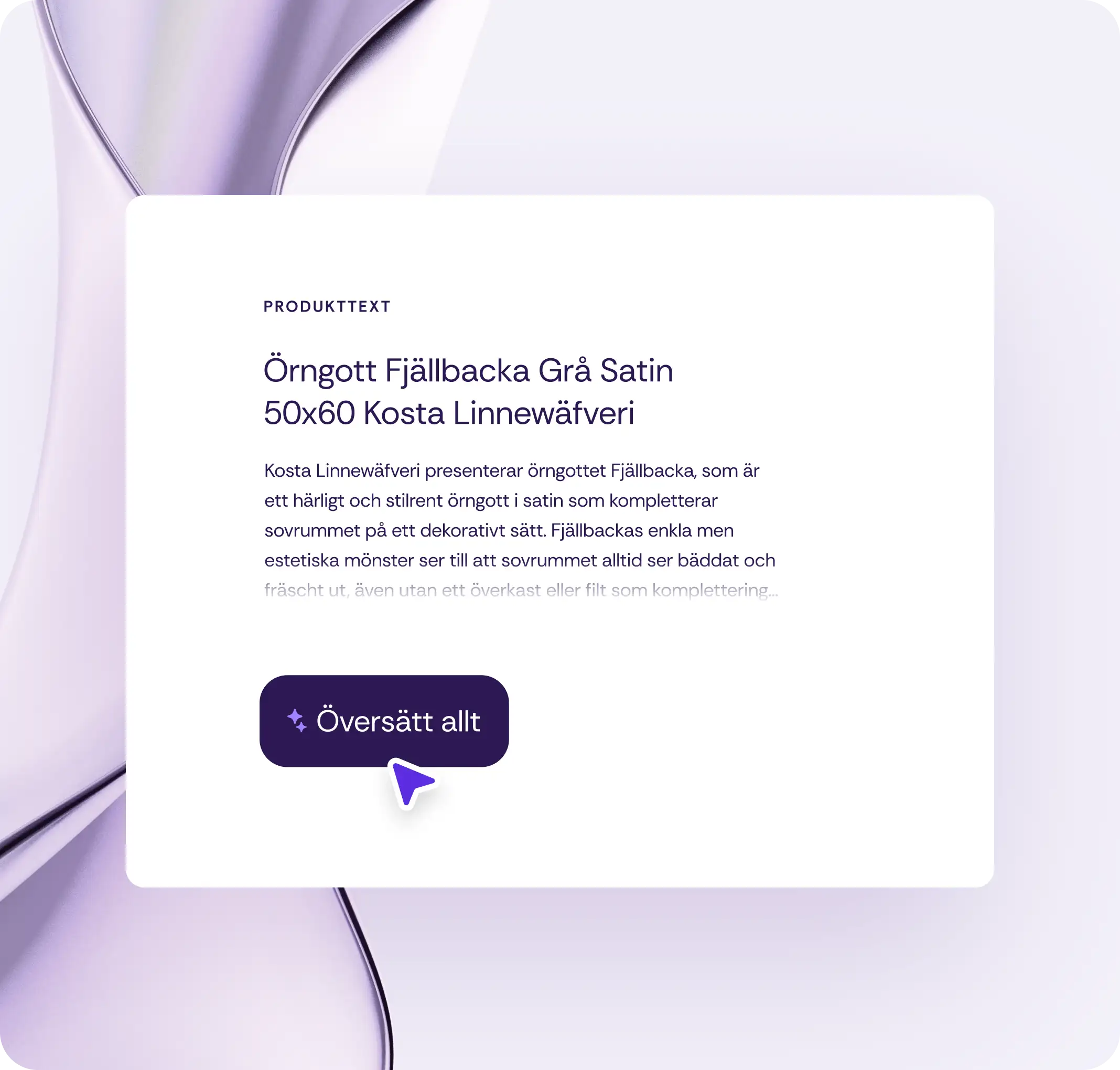 Kategoribeskrivningar med AI