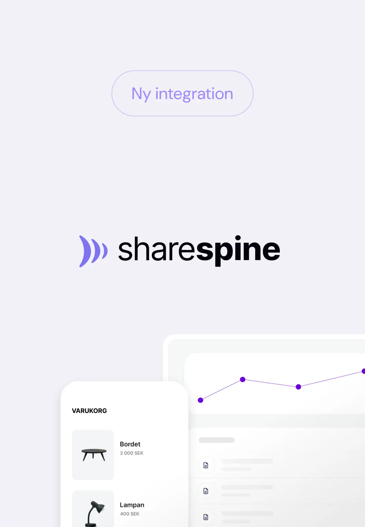 Ny integration: Nyehandel x Sharespine